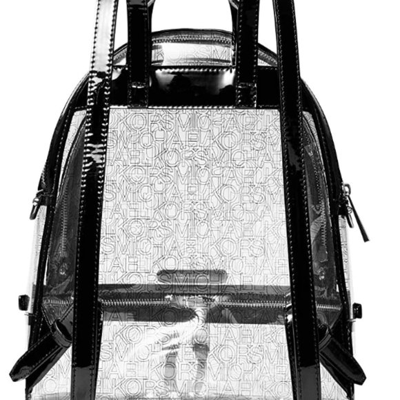 Zip Medium Backpack Clear